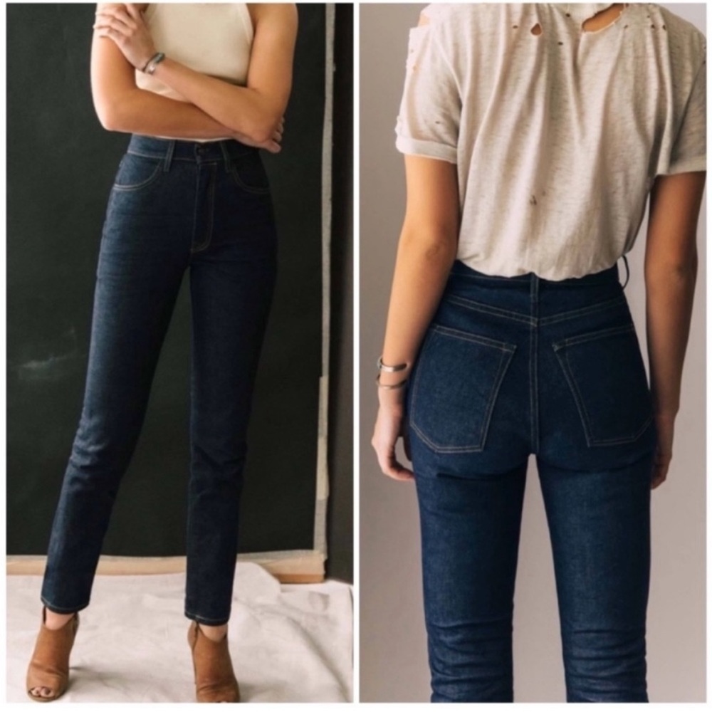 imogene + willie Blue High Rise Jeans